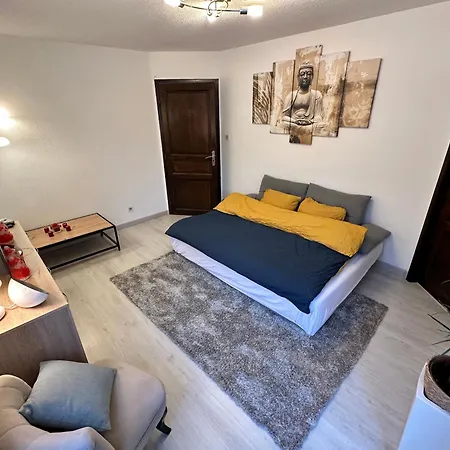 F2 Florival 45m2, Avec Terrasse, Route Du Vin Et Free Parking شقة غيبووييه