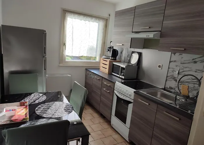 شقة F2 Florival 45m2, Avec Terrasse, Route Du Vin Et Free Parking