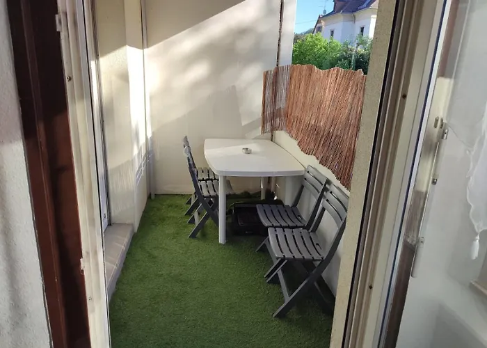 F2 Florival 45m2, Avec Terrasse, Route Du Vin Et Free Parking غيبووييه